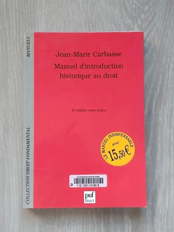 Manual de introducción histórica al derecho – photo 2